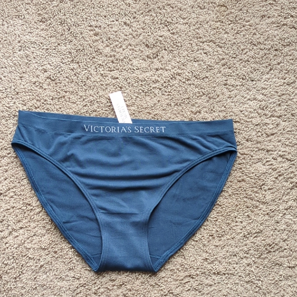 Victoria's Secret Blue Seamless Panties